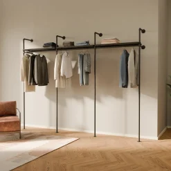 PAMO Kleiderstangensystem KIM 3 METAL