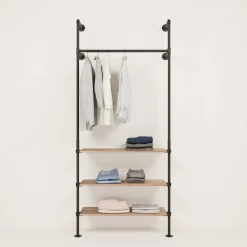 PAMO Kleiderstangensystem KIM 1 OAK