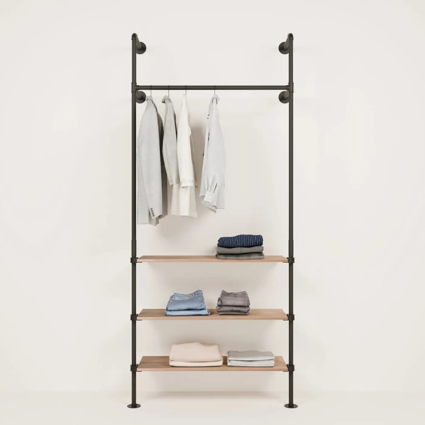 PAMO Kleiderstangensystem KIM 1 OAK