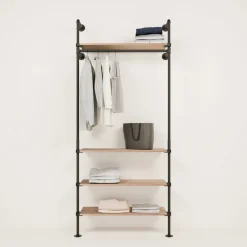 PAMO Kleiderstangensystem KIM 1 OAK