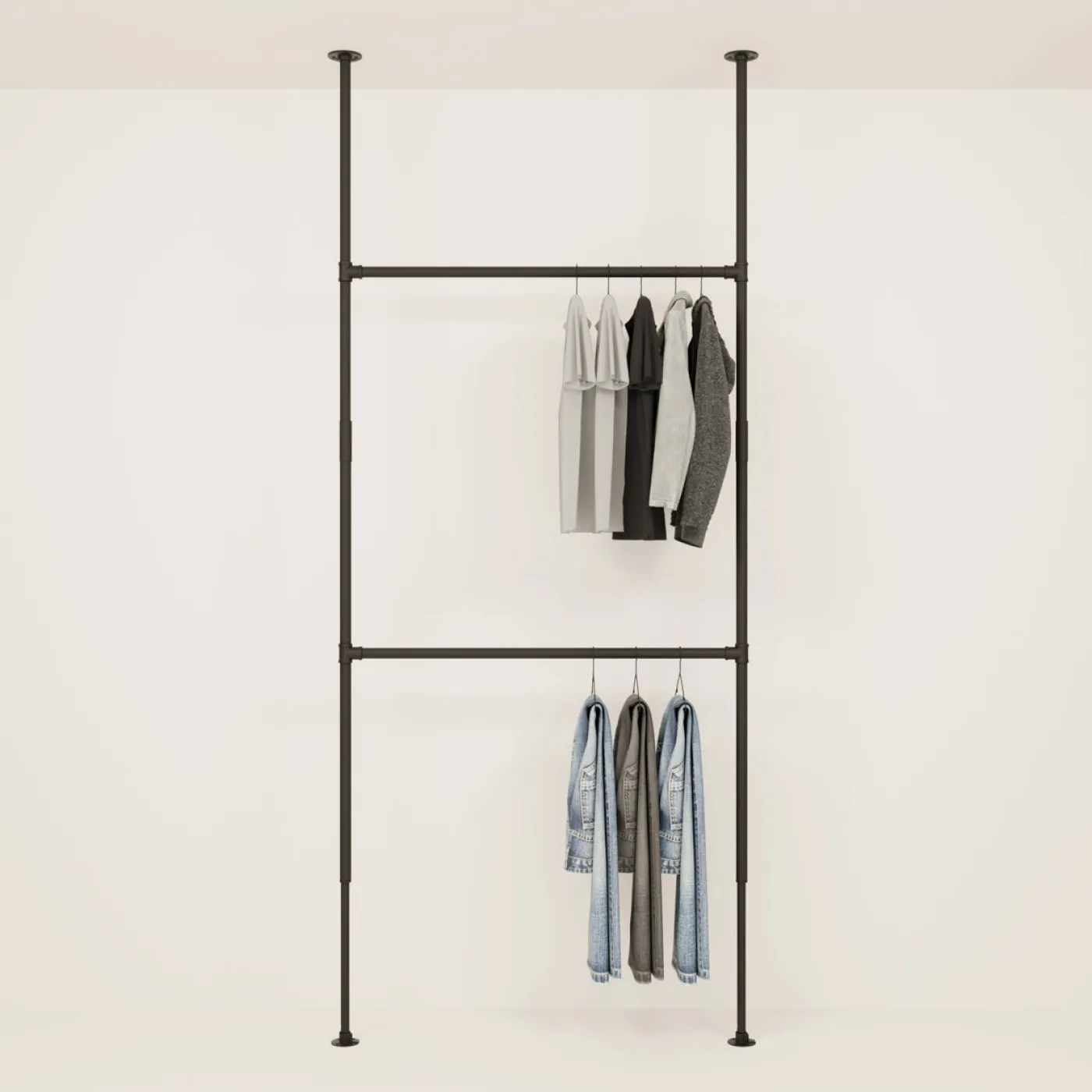 PAMO Kleiderstangensystem LOFT 1