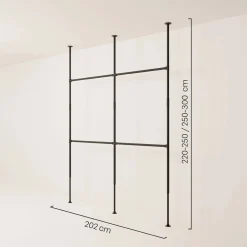 PAMO Kleiderstangensystem LOFT 2