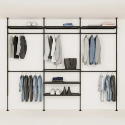 PAMO Kleiderstangensystem LOFT 3 METAL