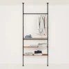 PAMO Kleiderstangensystem LOFT 1 OAK