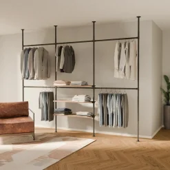 PAMO Kleiderstangensystem LOFT 3 OAK