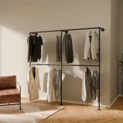 PAMO Kleiderstangensystem TIM DOUBLE 2