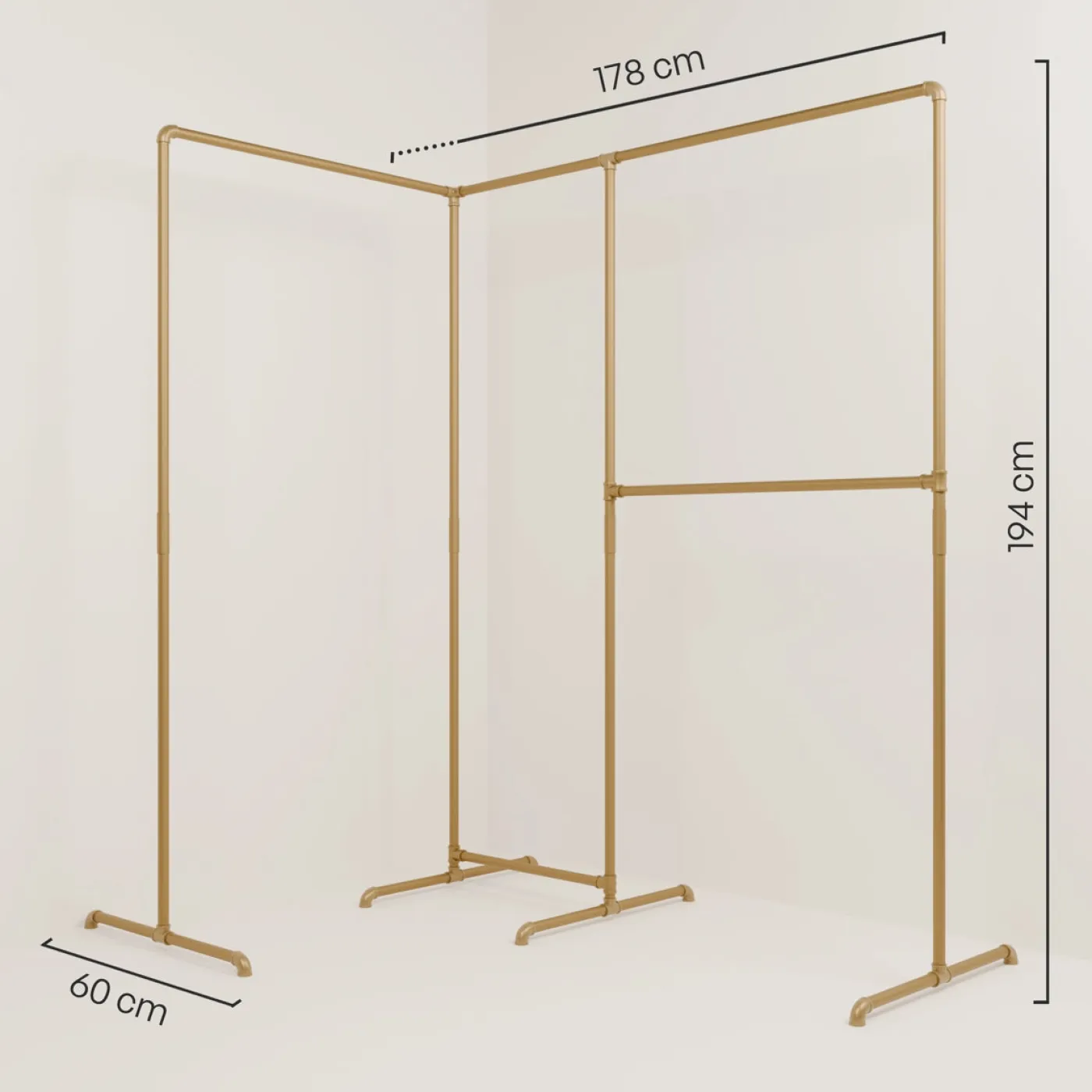 PAMO Kleiderständer LAS EDGE 2.5