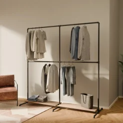 PAMO Kleiderständer LAS 2 OAK