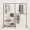 PAMO Kleiderständer LAS 2 OAK