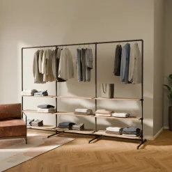 PAMO Kleiderständer LAS 3 OAK