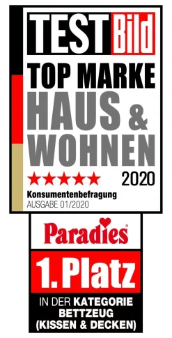 PARADIES Ganzjahresbettdecke ELEA 90 MEDIUM WARM ca.155x220cm