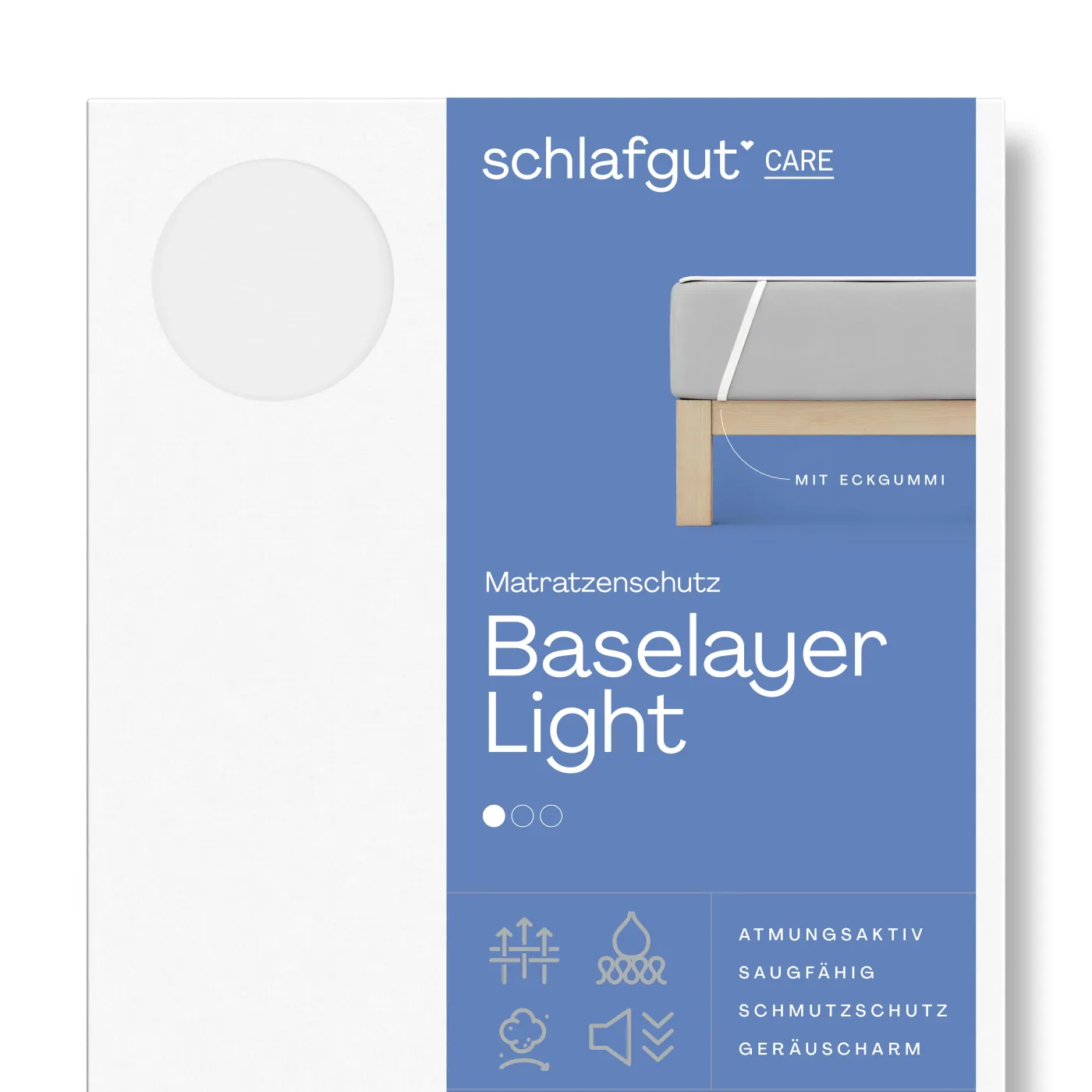 SCHLAFGUT Moltonauflage BASELAYER LIGHT