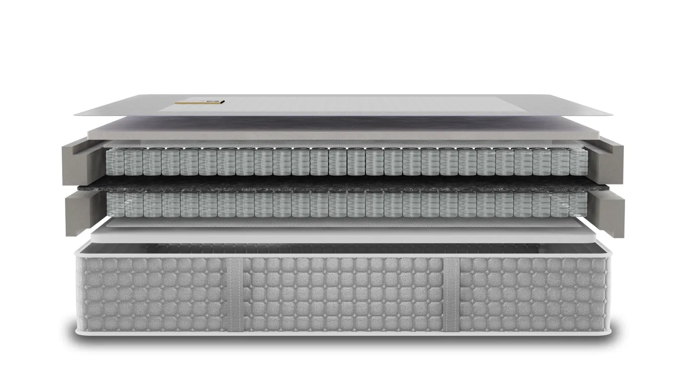 SERTA Boxspringbett EXPRESS BRUT