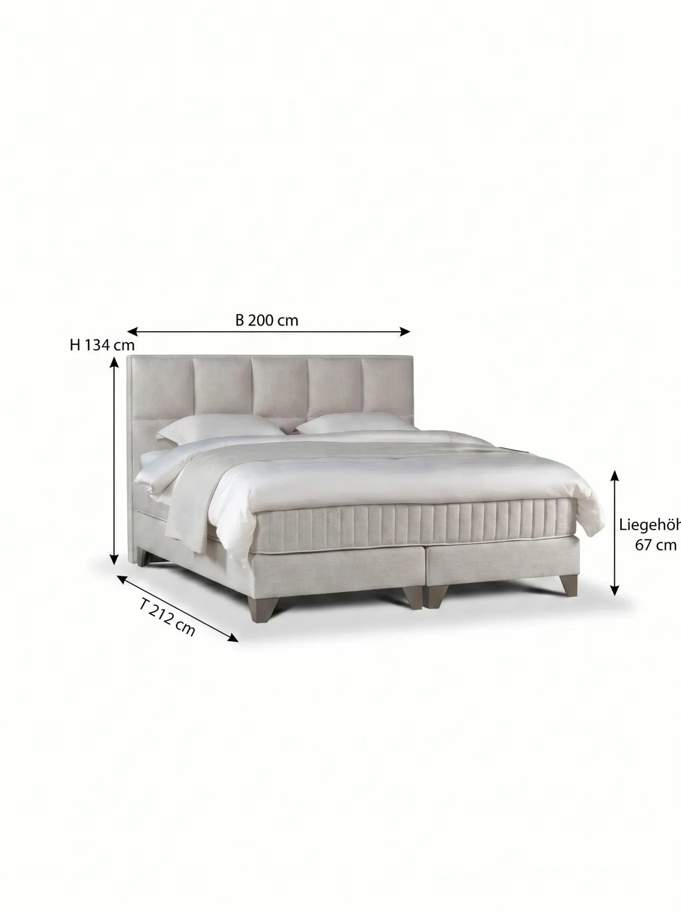 SERTA Boxspringbett HOLLYWOOD