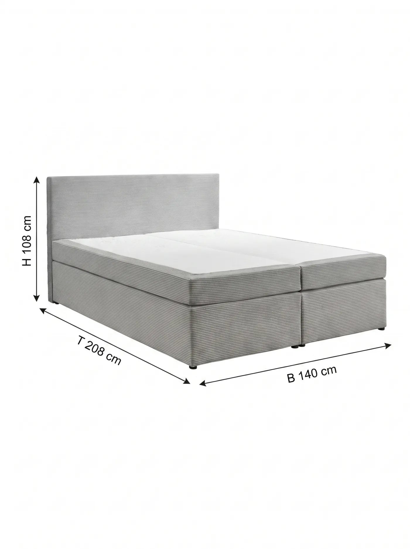 SUN GARDEN Boxspringbett ASPEN BX890