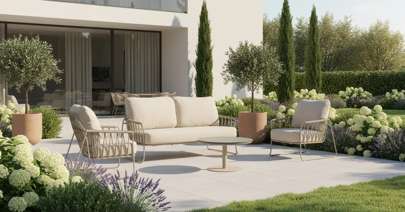 TIERRA OUTDOOR Beistelltisch Outdoor SOLEA