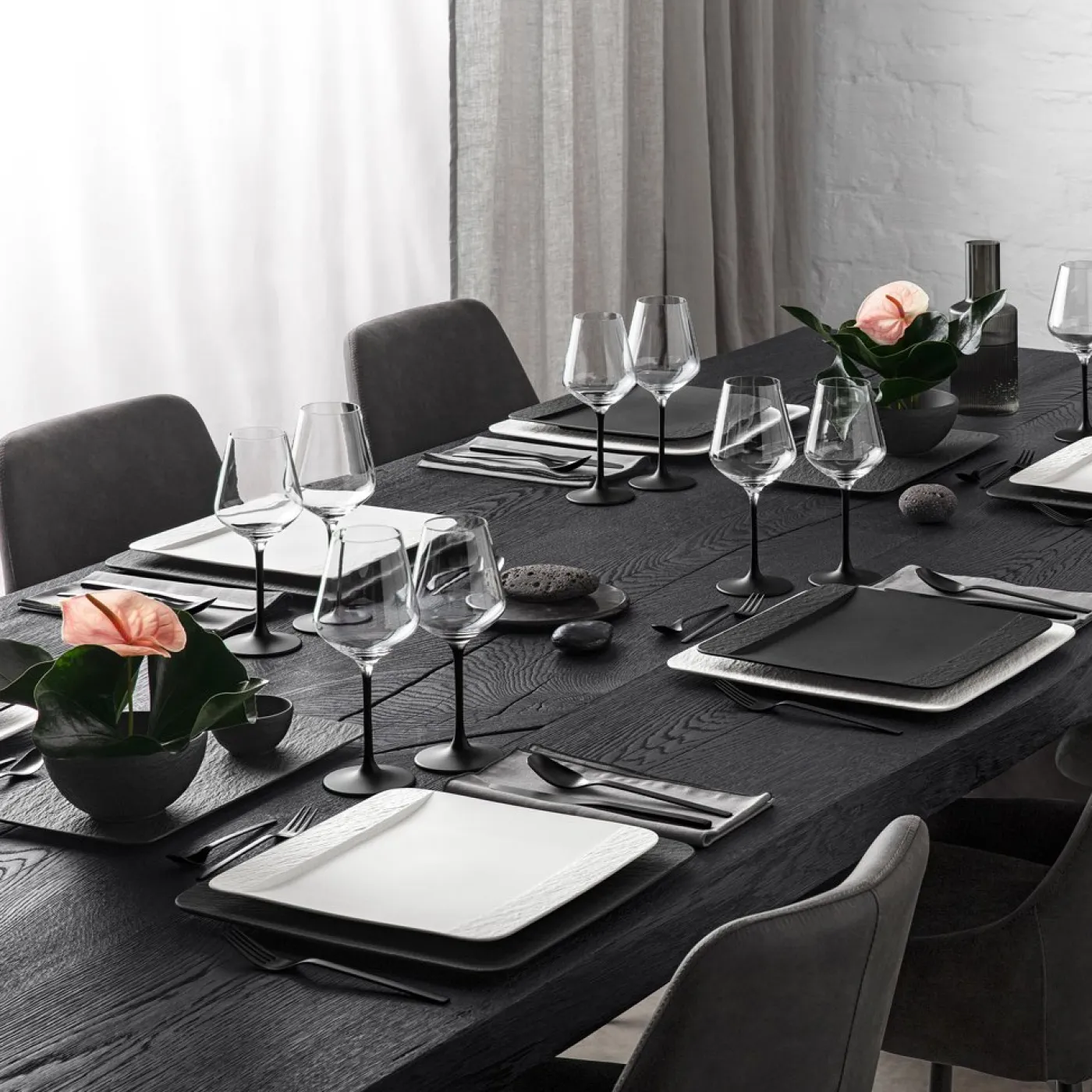 VILLEROY&BOCH Weißweinkelch-Set 4-tlg. MANUFACTURE ROCK