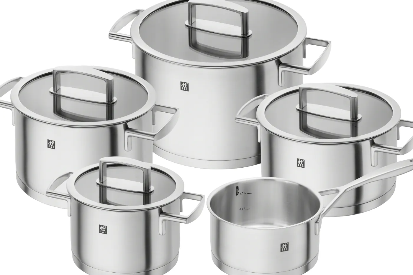 ZWILLING Kochtopf-Set 5-tlg. VITALITY